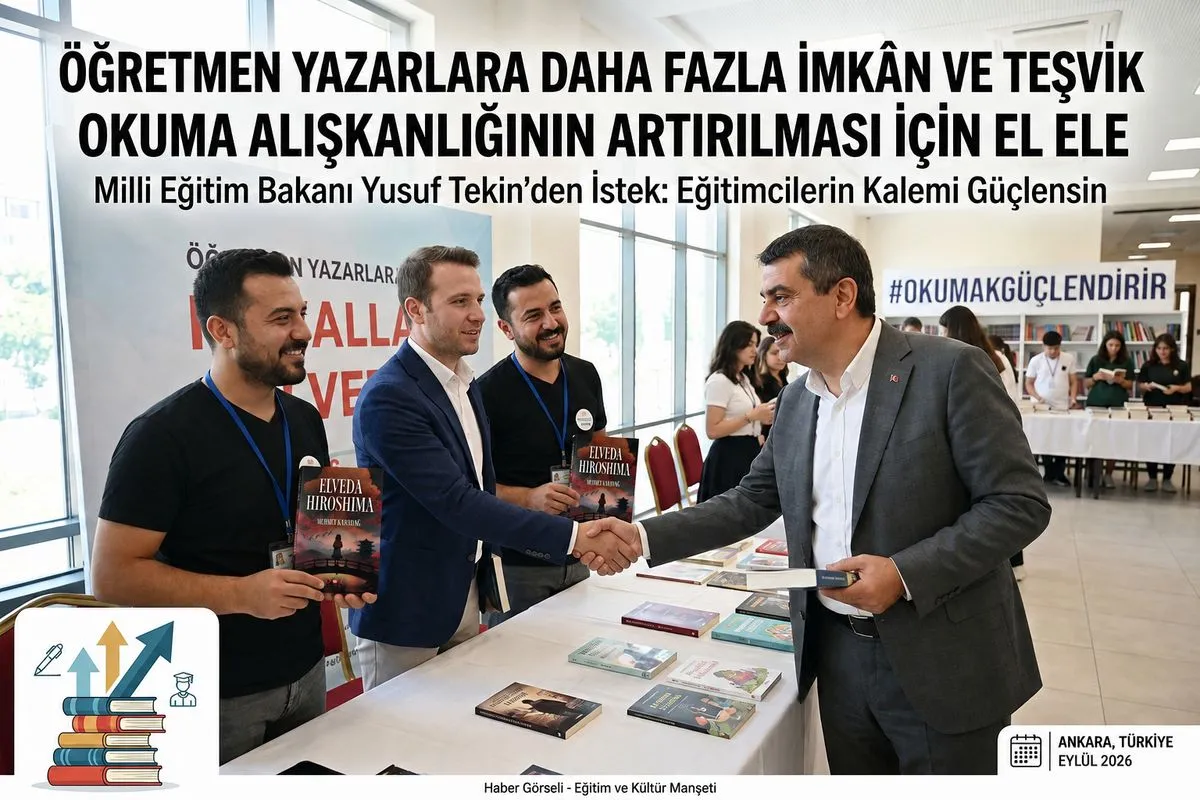 Öğretmen Yazarlara Daha Fazla Destek Çağrısı